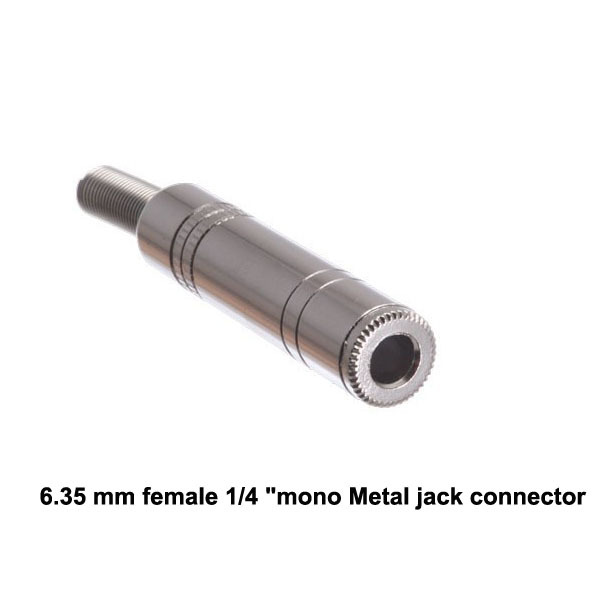 6.35mm mono socket