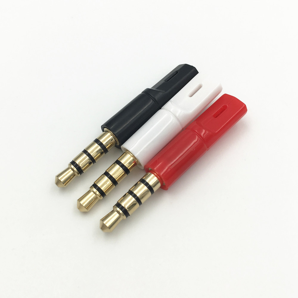 3.5mm Male 4 Pole Audio Plug Adaptor