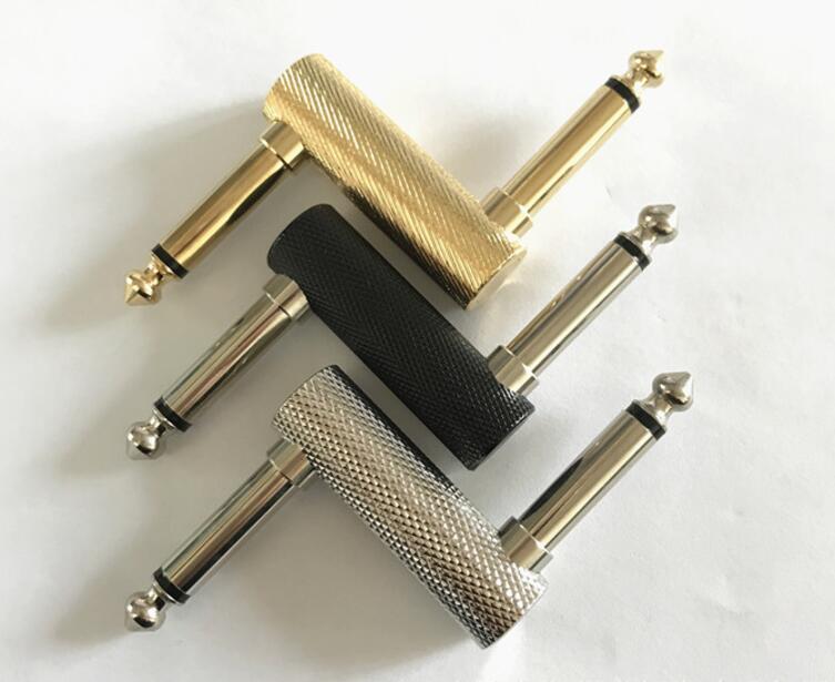 Gold plated brass Double 6.35mm MONO PLUG