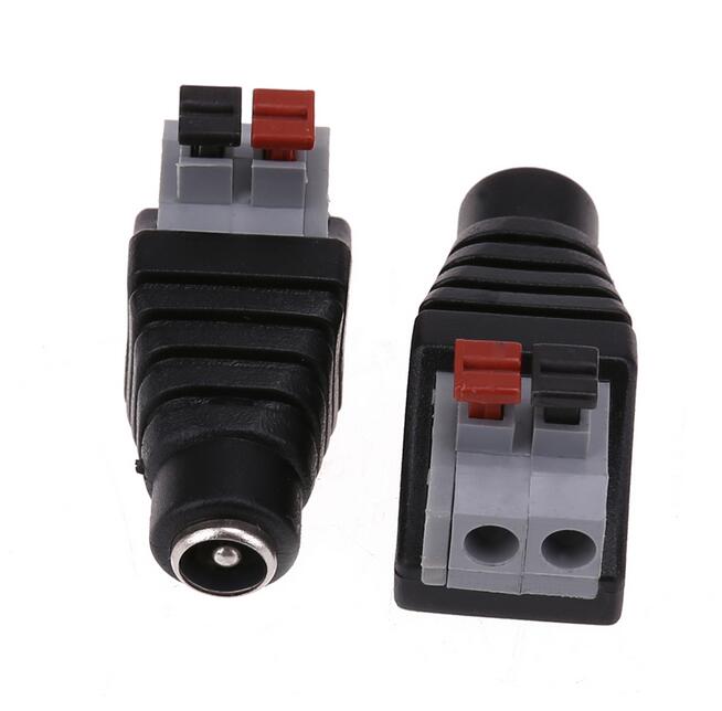 12V Female Connector 2.1*5.5mm DC Power Jack Plug