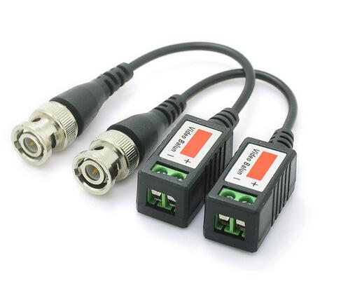 UTP Passive Video Balun Cat5 BNC Male Cable Twiste