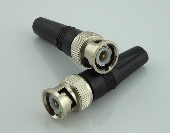 Bnc Connector Male For Twist-On Coaxial Rg59 Cabl
