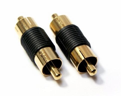 Coupler RCA Male to RCA Male