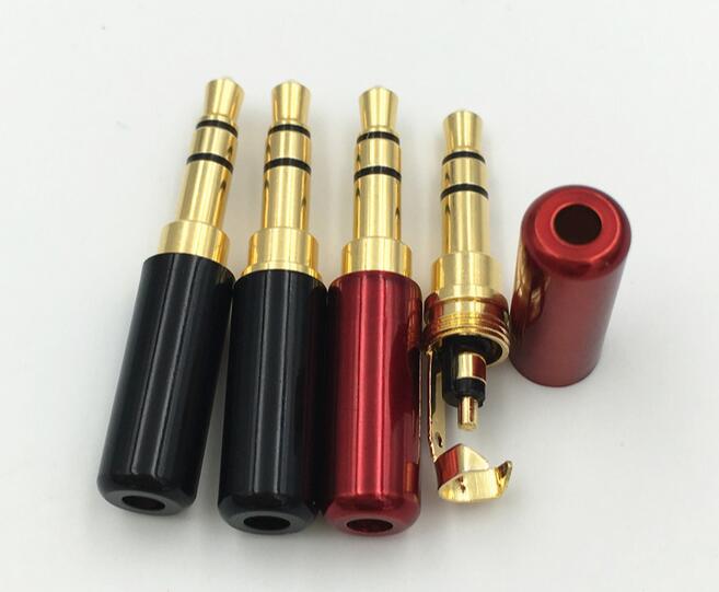 Copper Mini 3.5 mm 3Pole Stereo Jack Male Plug