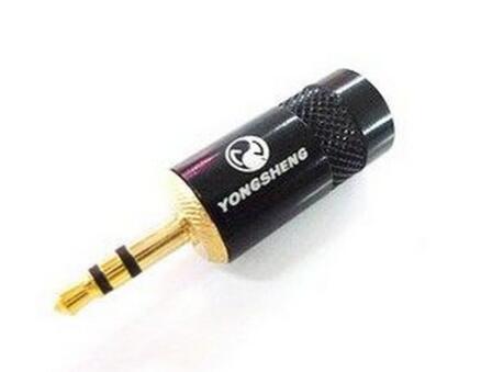Yongsheng YS231 3.5mm stereo male plug 8.5mm hole
