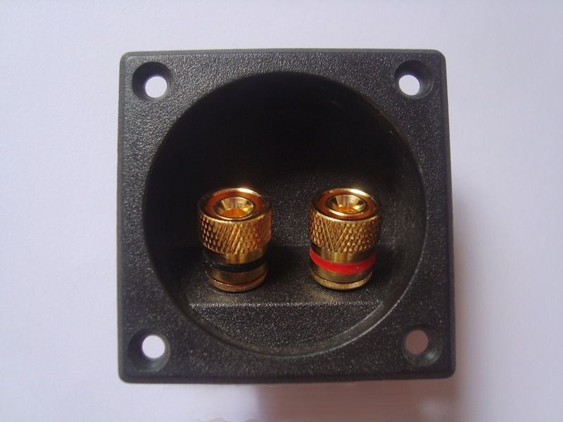 Two digit square audio junction box pure copper co
