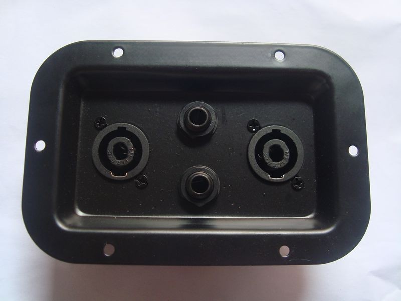 Iron plate box speaker junction box stage input wi